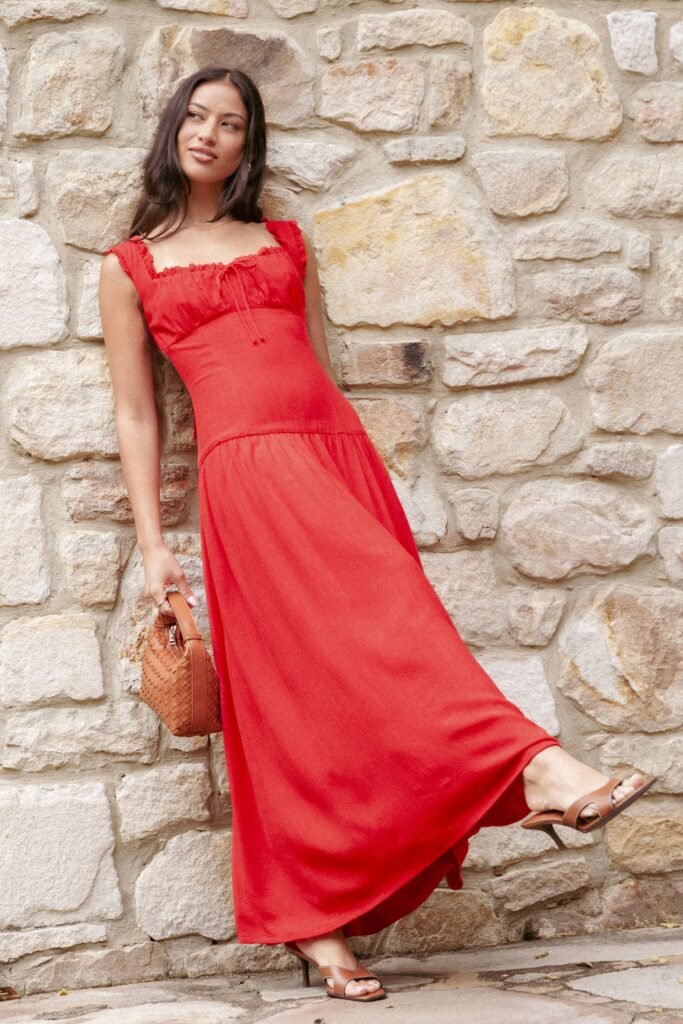 dresses joann midi dress red 1245971330.jpg