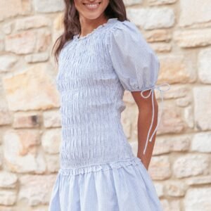 best dresses kaelyn gather mini dress blue gingham 1245971328.jpg