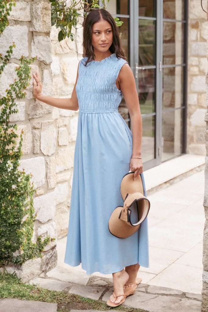DRESSES dresses lanna maxi dress blue 1245971316.jpg