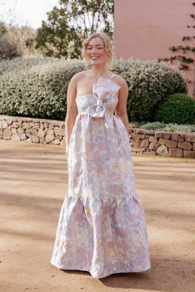 BUMP FRIENDLY petal and pup usa dresses betina bow front maxi dress pale blue floral 1187620068.jpg