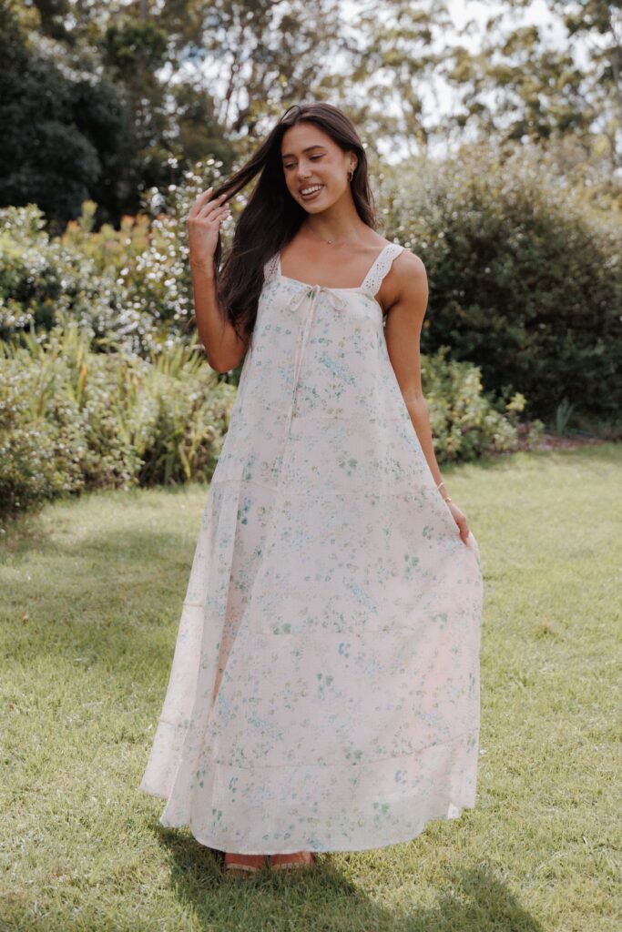BUMP FRIENDLY petal and pup usa dresses caroline maxi dress pastel pink floral 1230189378.jpg