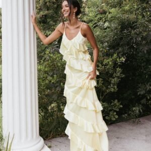 all products petal and pup usa dresses ciao ruffles maxi satin dress pale yellow 1141001730.jpg