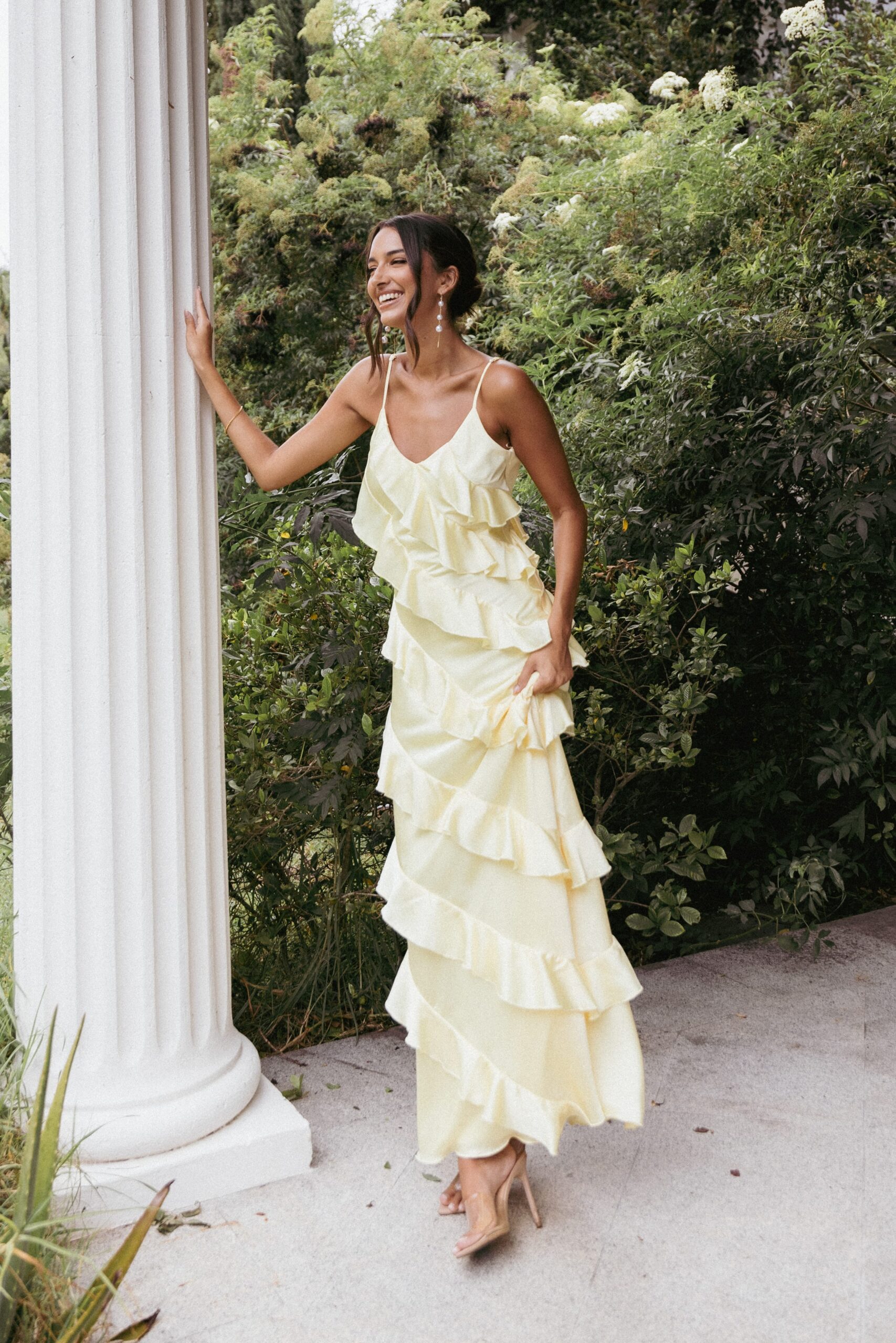 petal and pup usa dresses ciao ruffles maxi satin dress pale yellow 1141001730.jpg petal and pup usa dresses ciao ruffles maxi satin dress pale yellow 1141001730.jpg