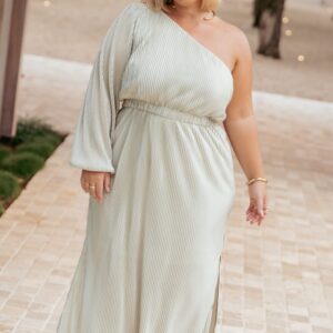 petal and pup usa dresses pontee one shoulder pleated midi dress sage green 1222084998.jpg