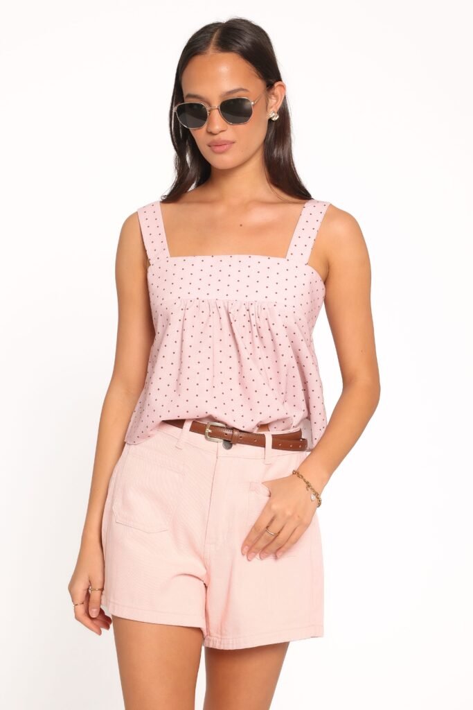 TOPS tops bronti top pink dot 1245879067.jpg